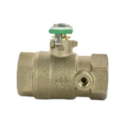 Wilkins - 1-850TXL - 1-inch Tapped Ball Valve Lead Free -Sprinkler Supply Store Sales 1 850TXL 3