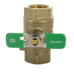 Wilkins - 1-850TUXL - 1-inch Tapped Union Ball Valve Lead Free -Sprinkler Supply Store Sales 1 850TXL 4