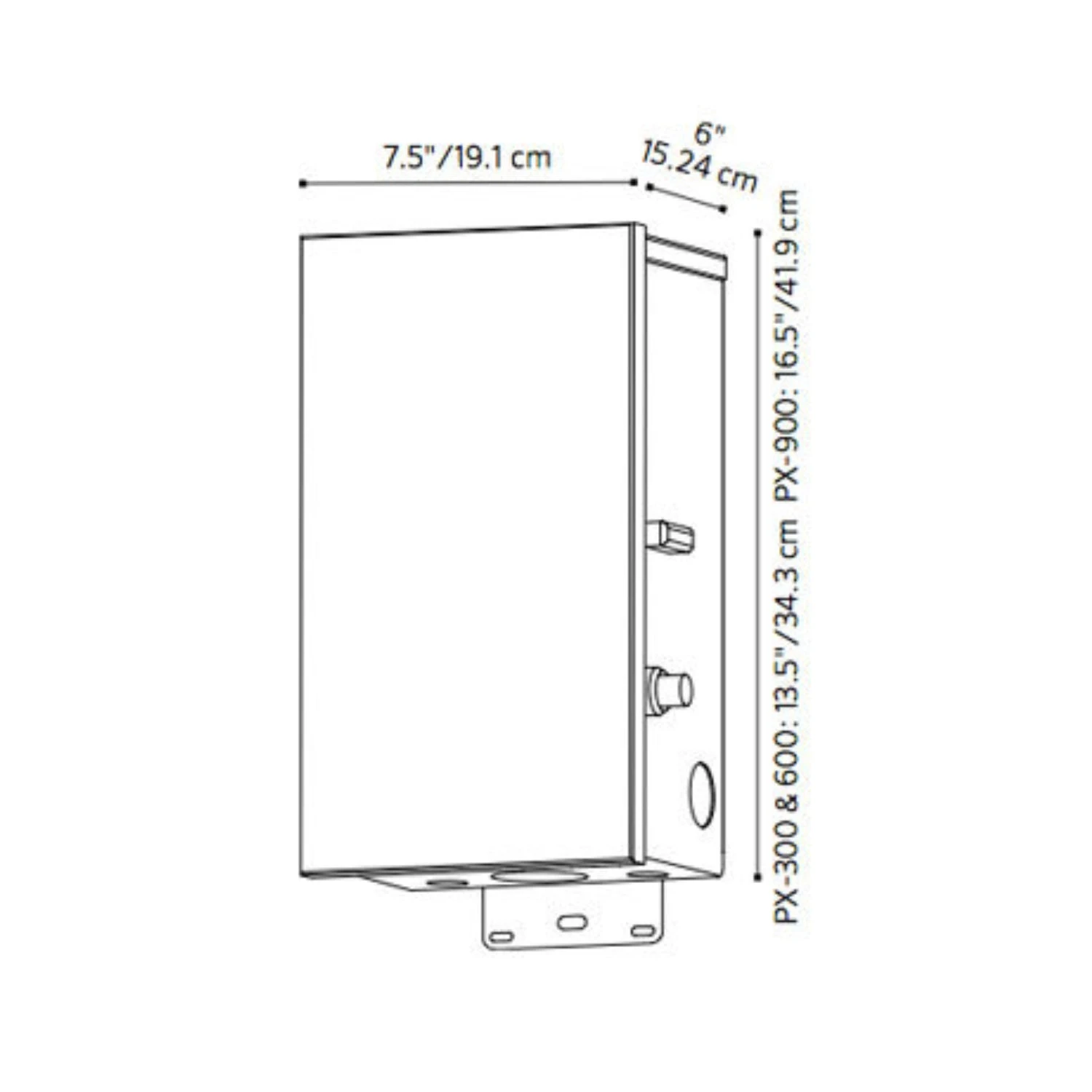 FX - PX300TSS - 300 Watt PX Multi-Tap Transformer, Stainless Steel, With Timer 4 FX - PX300TSS - 300 Watt PX Multi-Tap Transformer, Stainless Steel, With Timer - Image 2