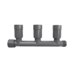 1201-310 - Triple Manifold Female, NUT X MTHD X FVCONN