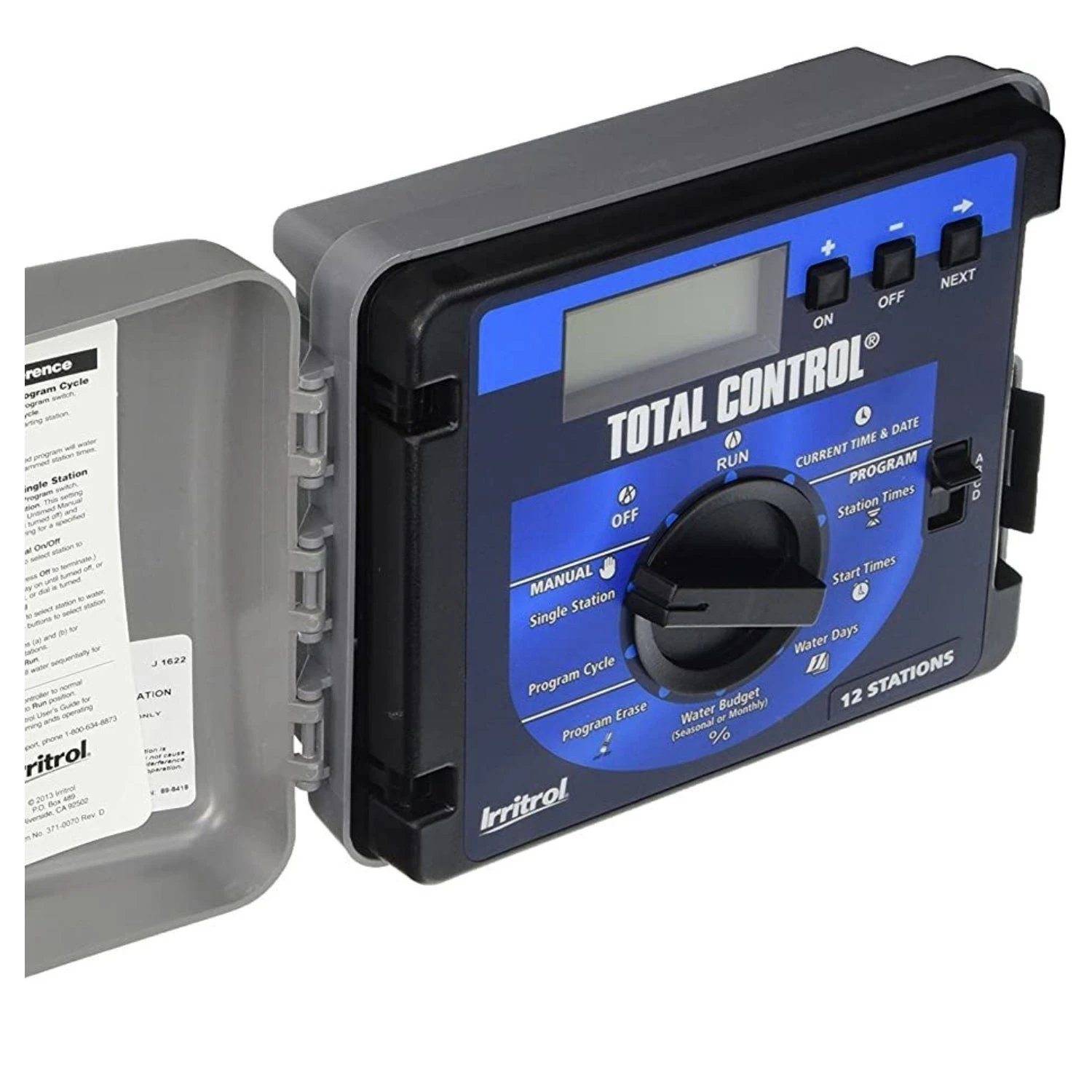 Irritrol - TC-6IN-R - Total Control 6 Station, Indoor Controller 3 Irritrol - TC-6IN-R - Total Control 6 Station, Indoor Controller