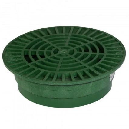 NDS - 1050 - 10" Rd Grate-Green 3 NDS - 1050 - 10" Rd Grate-Green