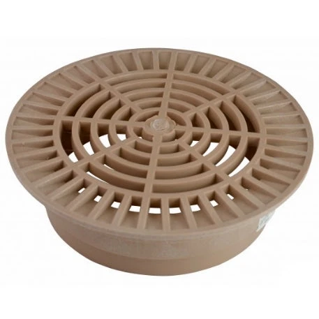 NDS - 1060S - 10" Rd Grate-Sand 3 NDS - 1060S - 10" Rd Grate-Sand
