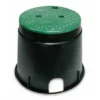 NDS - 111BC - STD 10" Round Box And Overlapping Lid, Green Lid/Black Body -Sprinkler Supply Store Sales 111BC 2 36186c7a 4184 4535 90b8 3b98be9d3f8c