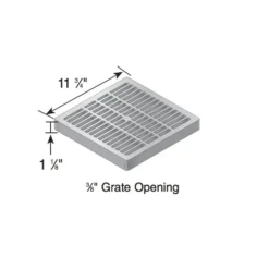 NDS - 1211 - 12" Sq Grate-Black -Sprinkler Supply Store Sales 1211 3 572af31e 6a7d 45e1 947c 1469c4c80a31