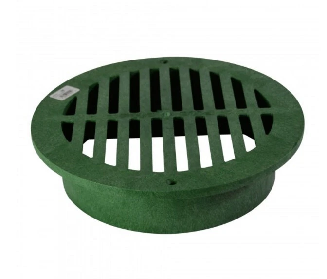 NDS - 1250 - 12" Rd Grate-Green 3 NDS - 1250 - 12" Rd Grate-Green
