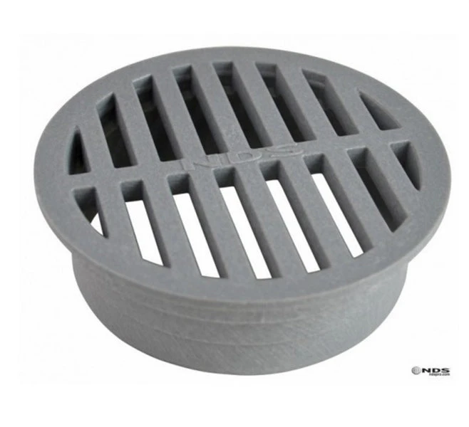 NDS - 1260 - 12" Rd Grate-Gray 3 NDS - 1260 - 12" Rd Grate-Gray