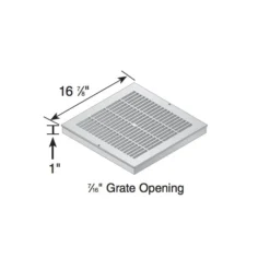 NDS - 1810 - 18" Sq Grate Gray -Sprinkler Supply Store Sales 1810 3 f86b48de 0b9c 4a8c 80c6 798f88410b70