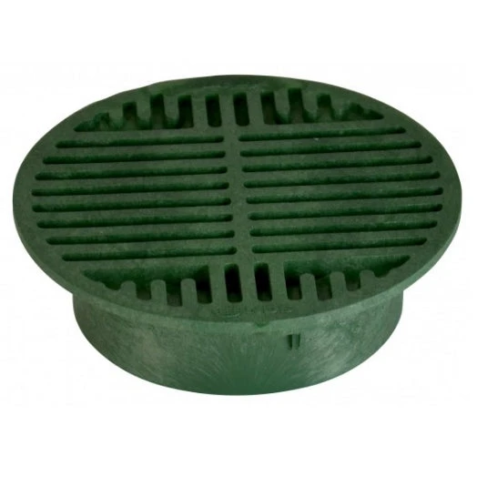 NDS - 20 - 8" Rd Grate-Green 3 NDS - 20 - 8" Rd Grate-Green