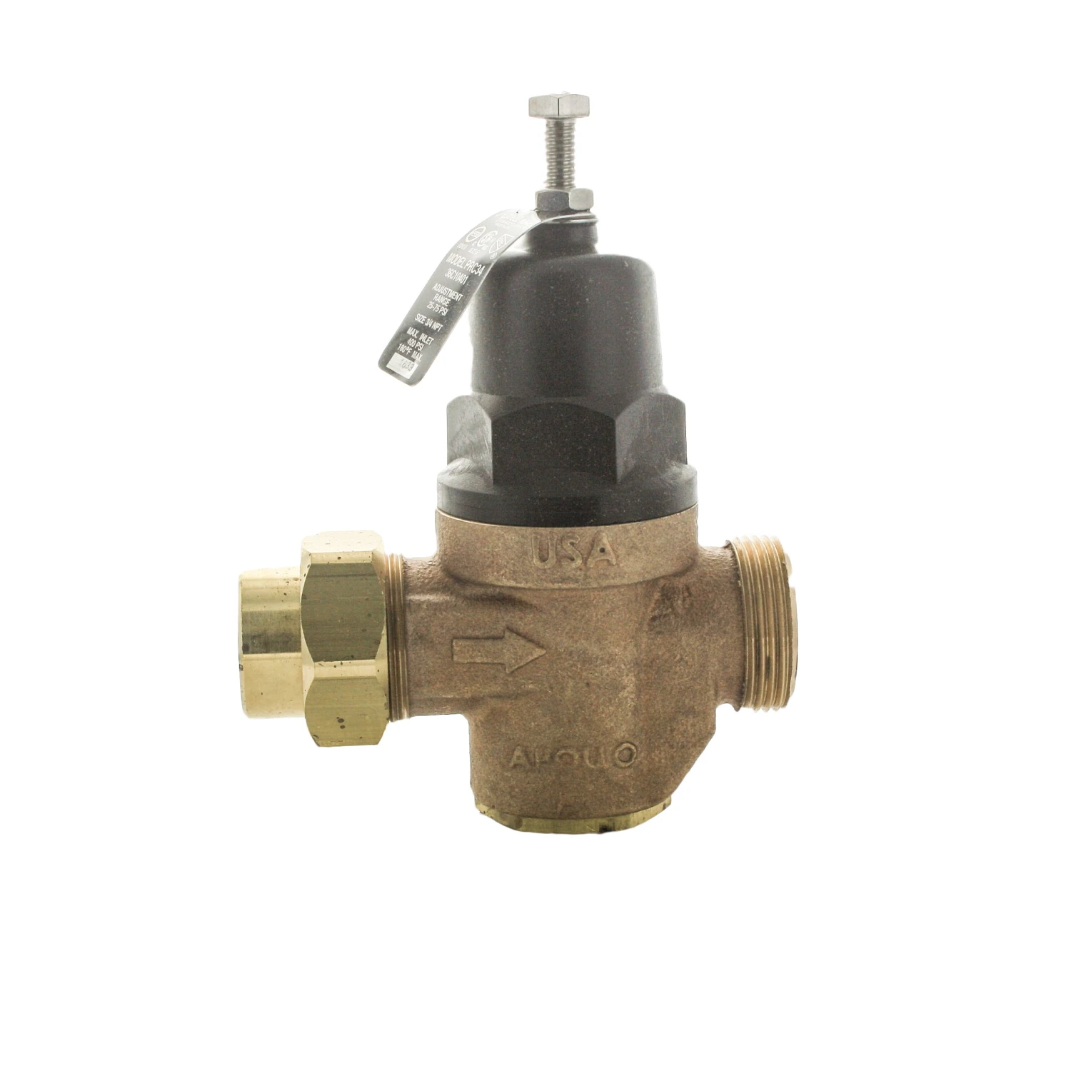Conbraco - 36C-104-01 - 3/4" Pres. Red. Valve W/Union 3 Conbraco - 36C-104-01 - 3/4" Pres. Red. Valve W/Union