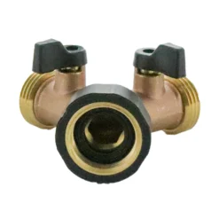 Orbit - 58248N - Garden Hose Brass Y With Shutoff -Sprinkler Supply Store Sales 58248N 3 1