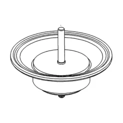 Toro - 9-5363 - Toro 2" 220 Brass Valve Diaphragm Assmbly