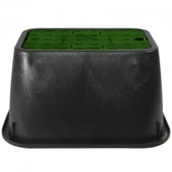 NDS - D1000-SG - RES 10"x15"x10" Box And Drop-In Lid, Green Lid/Black Body -Sprinkler Supply Store Sales D1000 SG 5 319b1eb4 27e6 4387 be24 1a7f9f2a458b