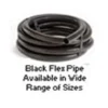 Atlantic Water Gardens - FH1525 - PVC Black Flex Pipe 1 1/2" X 25' -Sprinkler Supply Store Sales FH1525 2