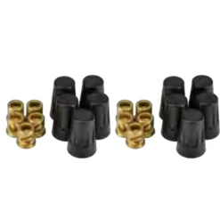 Unique - LWN-10 - Solid Brass Threaded Lug Nut