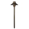 Unique - L6-NL - 6" Lancer Path Light 18" Riser Brass Housing Weathered Brass Finish No Lamp -Sprinkler Supply Store Sales Lancer6 8898aae0 7496 452b 8aa8 eb83c5a41020