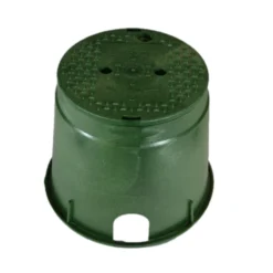 NDS - 112BC - Standard Valve Box Round 10 In. Green Box/Green Lid Overlapping ICV -Sprinkler Supply Store Sales NDS112BC3