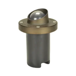 Unique - Nova Shroud In-Ground Light Brass Housing Weathered Brass 25 Ft Lead