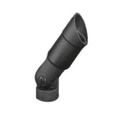 Vista - GR-2203-B-NL - Up Light Aluminum Housing Black (No Lamp)